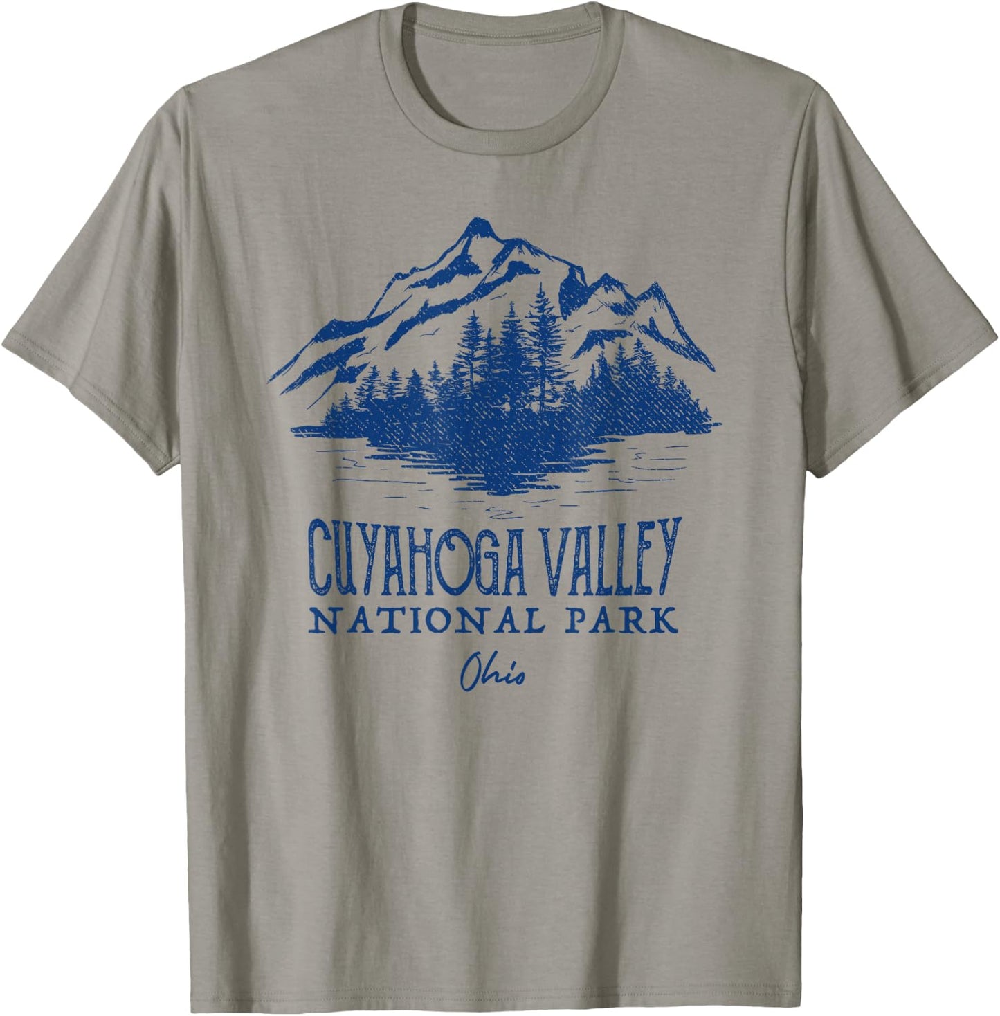 Vintage Cuyahoga Valley National Park Ohio T-Shirt - T-Shirt | Sand