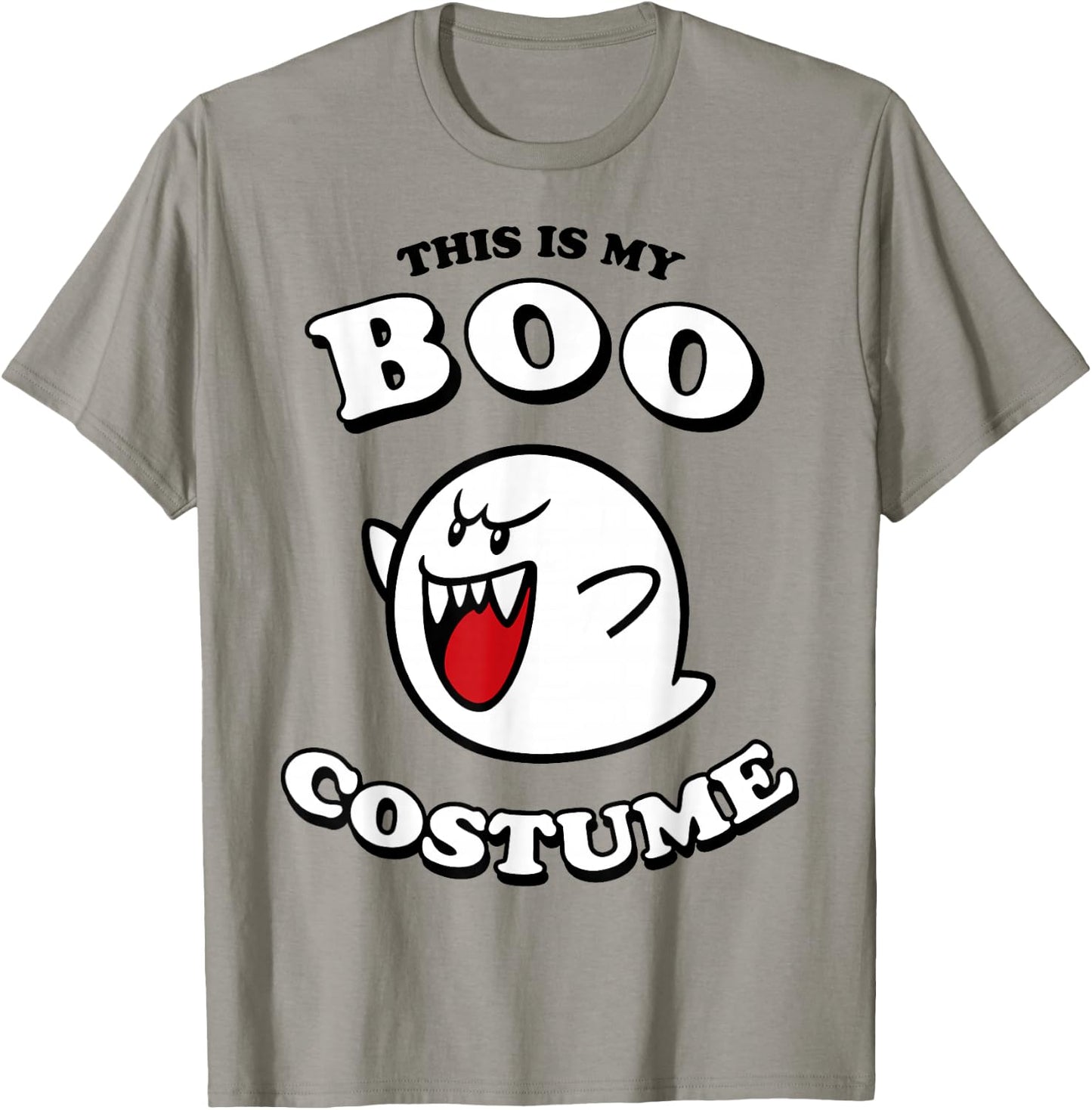 Super Mario Halloween Vintage This Is My Boo Costume T-Shirt - T-Shirt | Sand