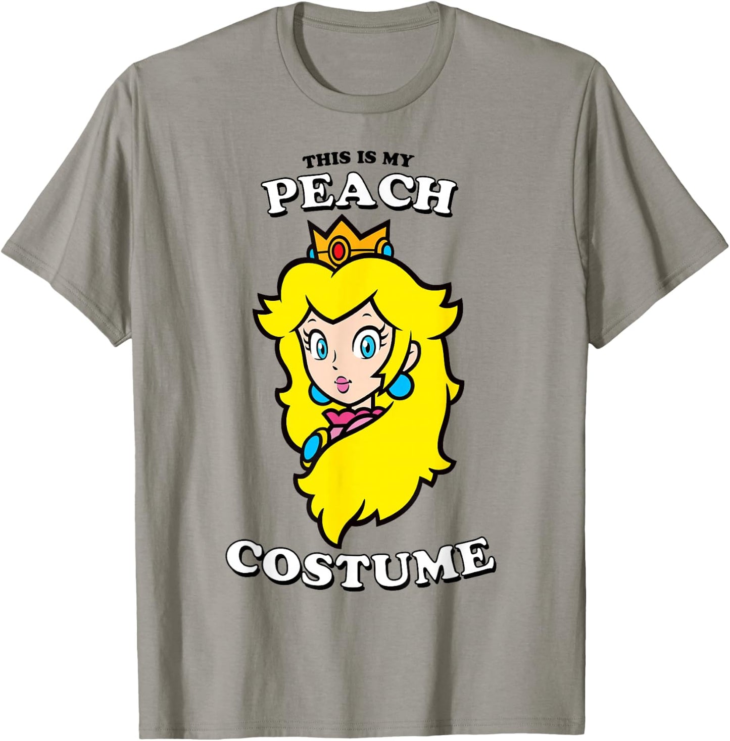 Super Mario This is My Peach Costume T-Shirt - T-Shirt | Sand