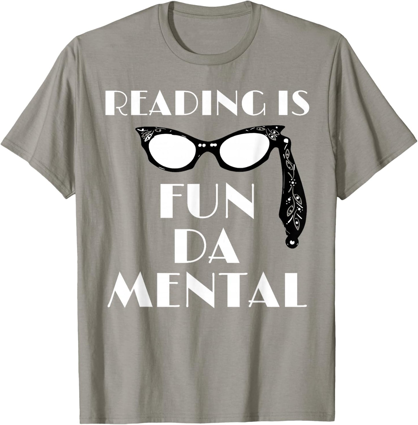 Reading Is Fundamental Drag Queen Race T-Shirt - T-Shirt | Sand