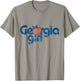 Georgia Girl vintage Georgia Peach T-Shirt - T-Shirt | Sand