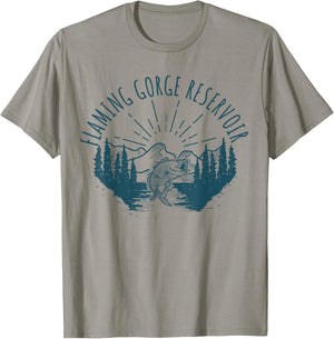 Beautiful Flaming Gorge Reservoir T-Shirt - T-Shirt | Sand