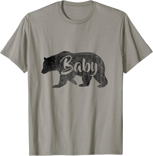 Baby Bear Cute Toddler Camping T-Shirt - T-Shirt | Sand