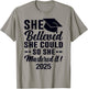 Mastered It 2025 Masters Degree Graduation Graduate Mba T-Shirt - T-Shirt | Sand