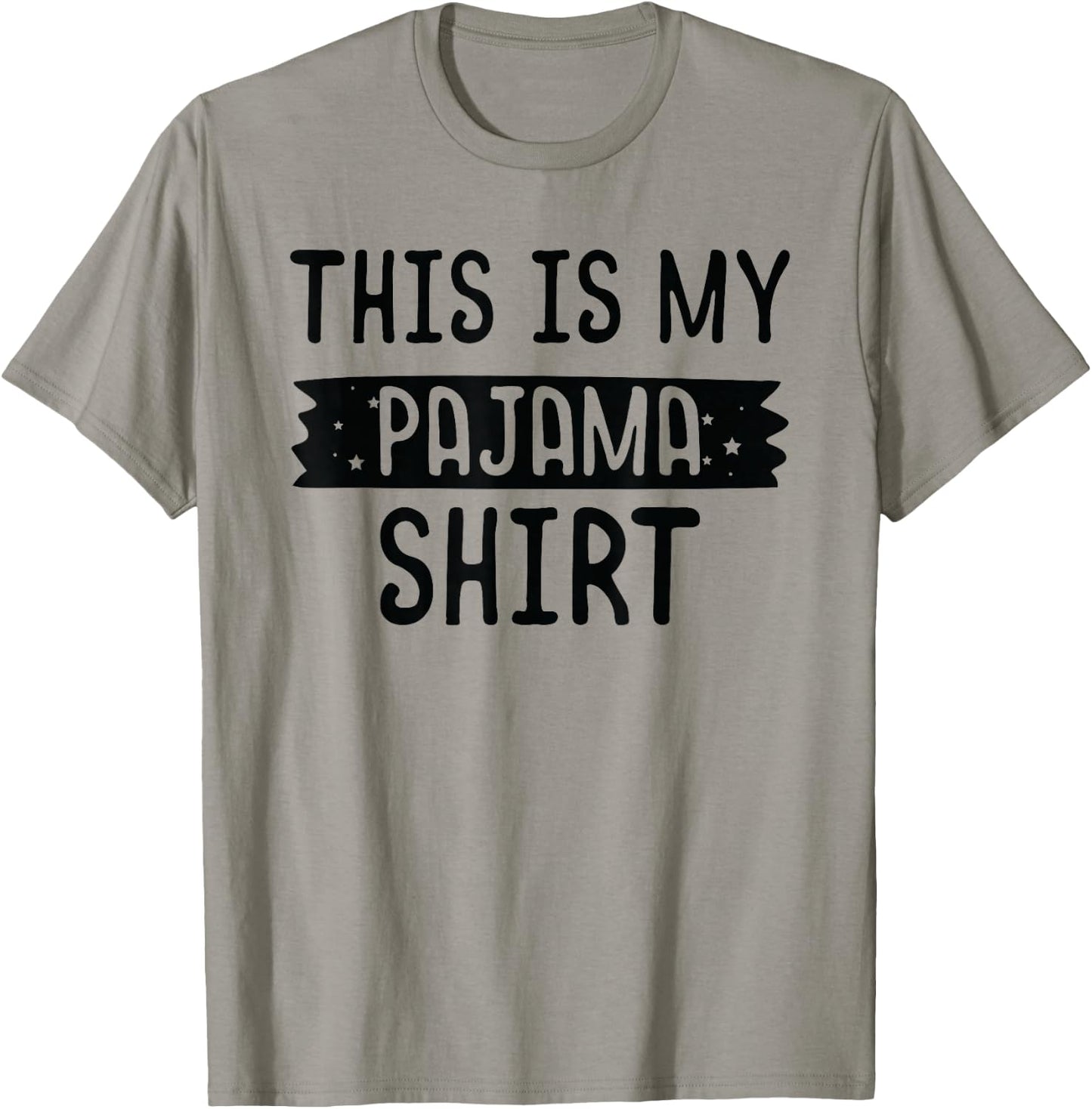 This is My Pajama PJ Top Teen Boys Girls Bedtime Kids T-Shirt - T-Shirt | Sand