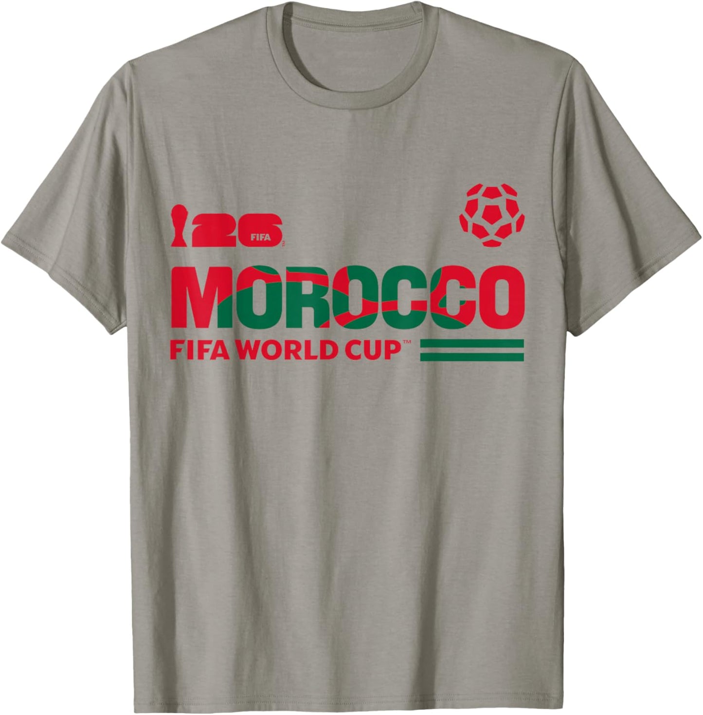 FIFA World CUP26 Qualifier Morocco T-Shirt - T-Shirt | Sand