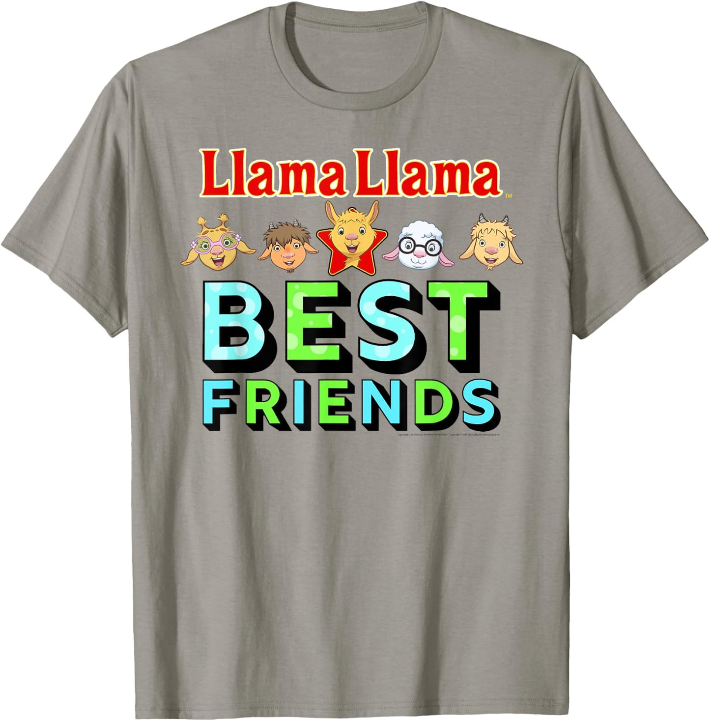 Llama Llama Netflix Best Friends Shirt T-Shirt - T-Shirt | Sand