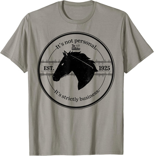 The Godfather It's Not Personal It's Strictly Business 1925 T-Shirt - T-Shirt | Sand