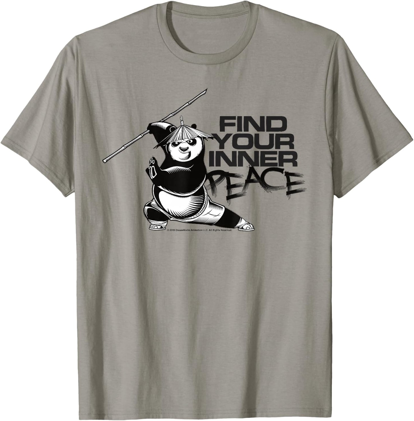 Kung Fu Panda Find Your Inner Peace Portrait T-Shirt - T-Shirt | Sand