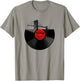 Brooklyn Bridge Shirt New York NYC Vinyl Record Shirt T-Shirt - T-Shirt | Sand