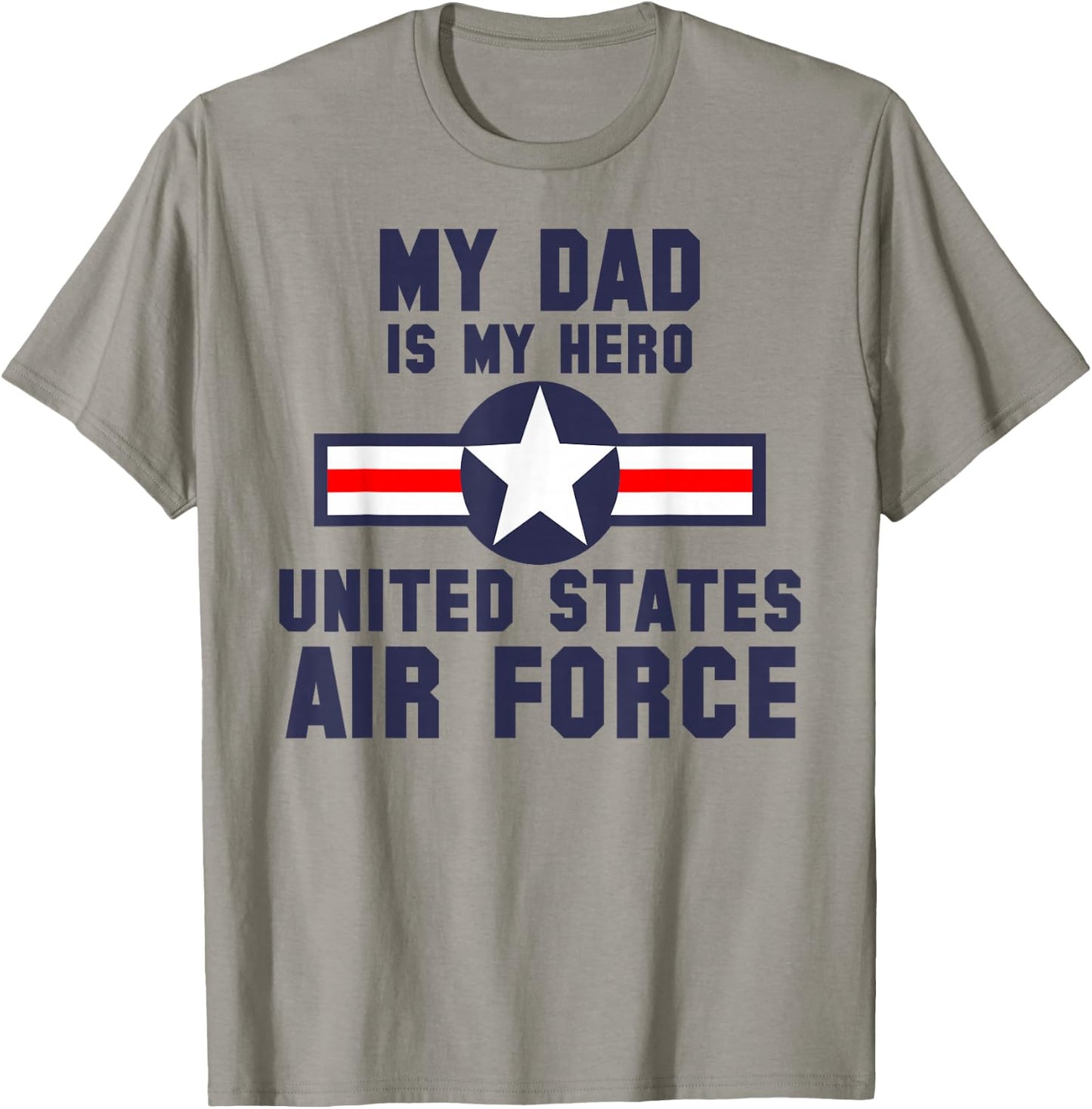 My Dad is My Hero United States Air Force Vintage T-Shirt - T-Shirt | Sand