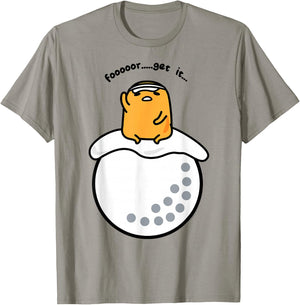 Gudetama Golf Golfer Fore Forget It T-Shirt - T-Shirt | Sand
