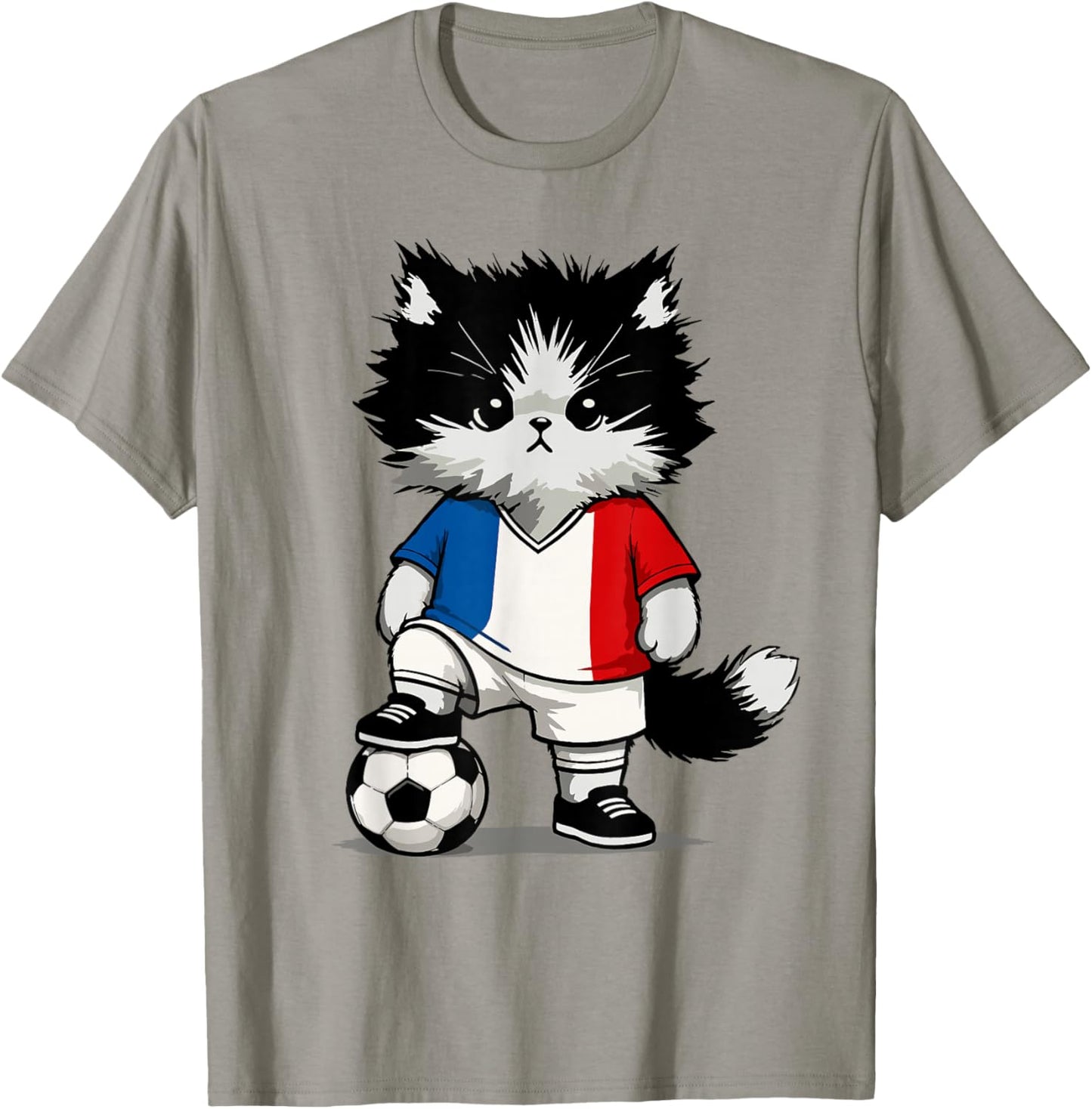 French Flag Men Women Kids France T-Shirt - T-Shirt | Sand