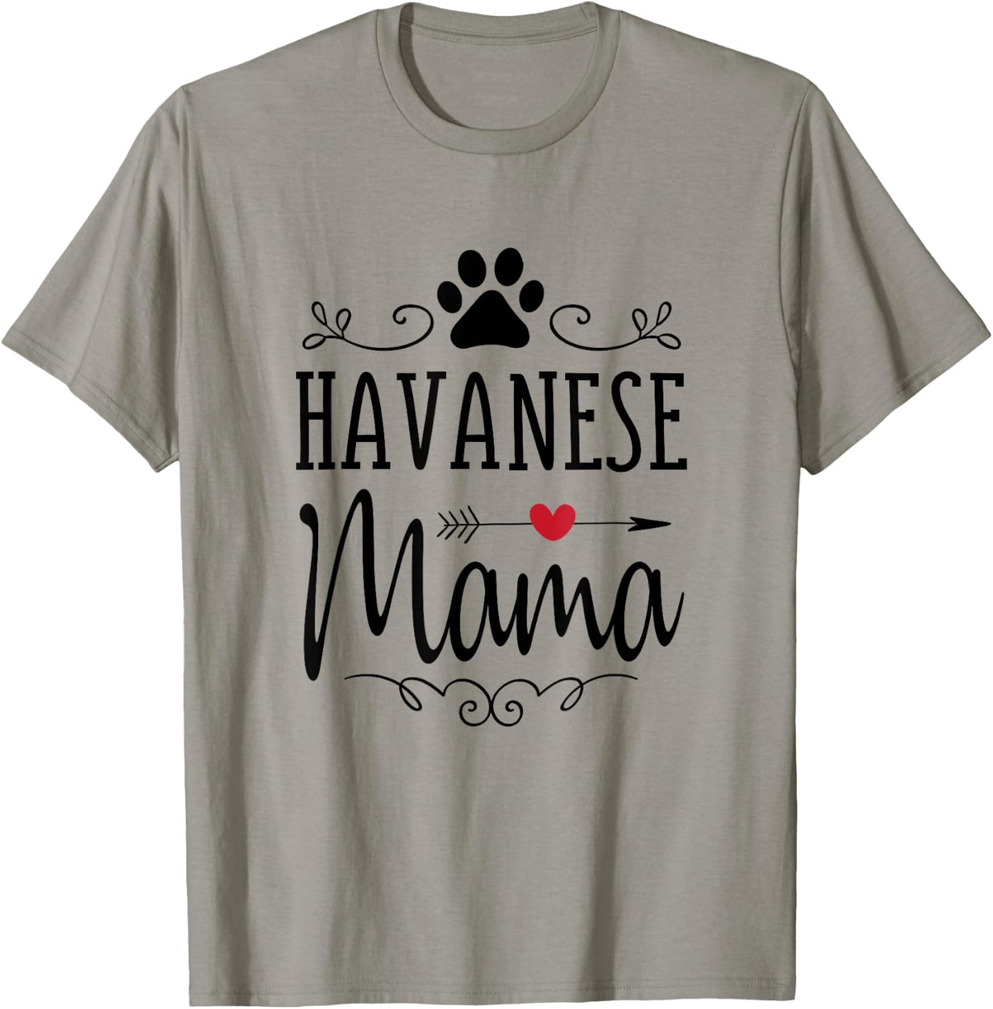 Havanese Mama - Funny Havanese Shirt for Havanese Lover T-Shirt - T-Shirt | Sand