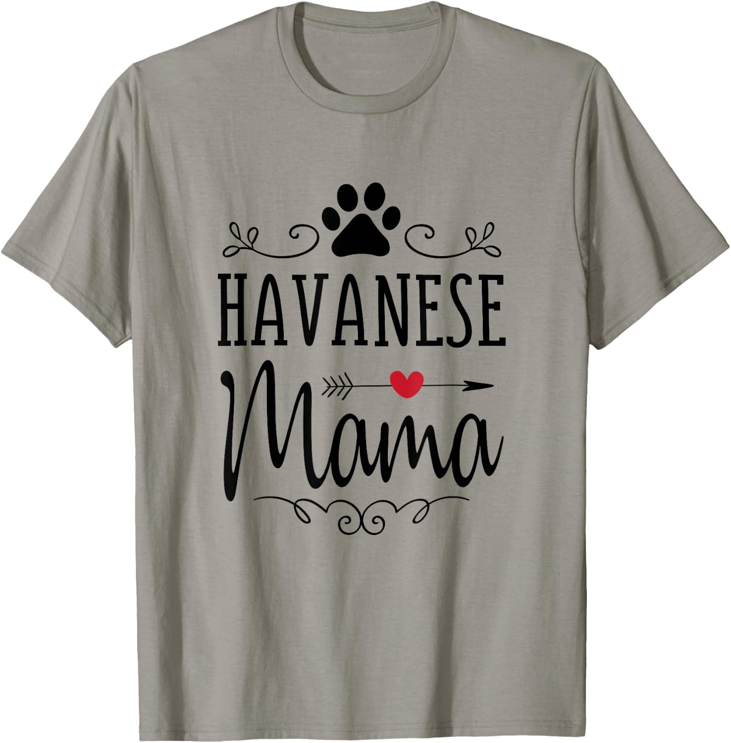 Havanese Mama - Funny Havanese Shirt for Havanese Lover T-Shirt - T-Shirt | Sand