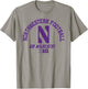 Northwestern Wildcats Big 10 Football Officially Licensed T-Shirt - T-Shirt | Sand
