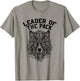 Leader Of The Pack Wolf T Shirt T-Shirt - T-Shirt | Sand