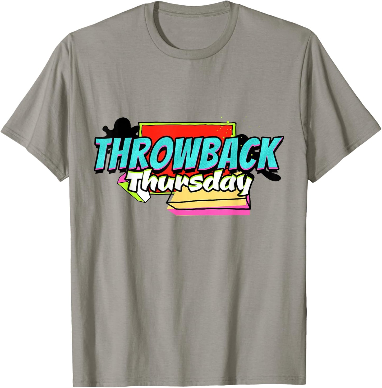 Throwback #TBT Thursday 70s, 80s, 90s Retro Shirt T-Shirt - T-Shirt | Sand