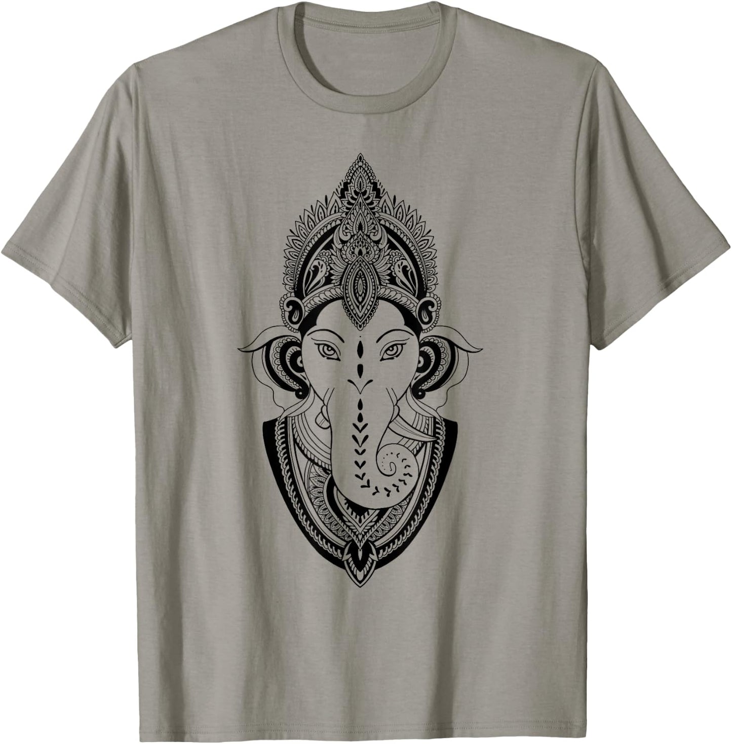 Ganesha God deity Indian India yoga meditation t shirt T-Shirt - T-Shirt | Sand
