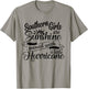 Sassy Southern Girl Texas Pride Cowboy Boots Rodeo Ladies T-Shirt - T-Shirt | Sand