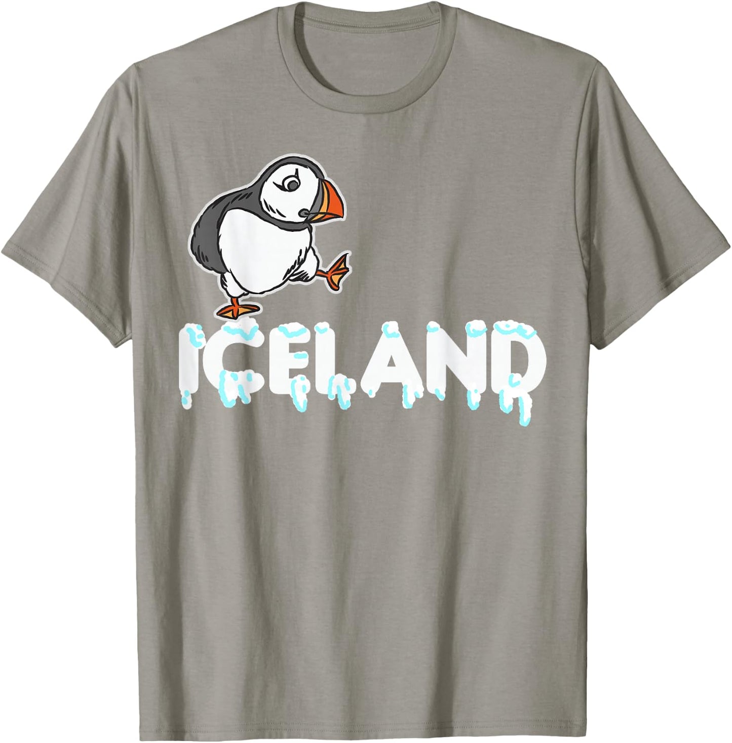 Iceland Puffin T-Shirt - T-Shirt | Sand