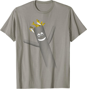 Wacky Wavy Inflatable tubeman Dancer face Clothing T-Shirt - T-Shirt | Sand