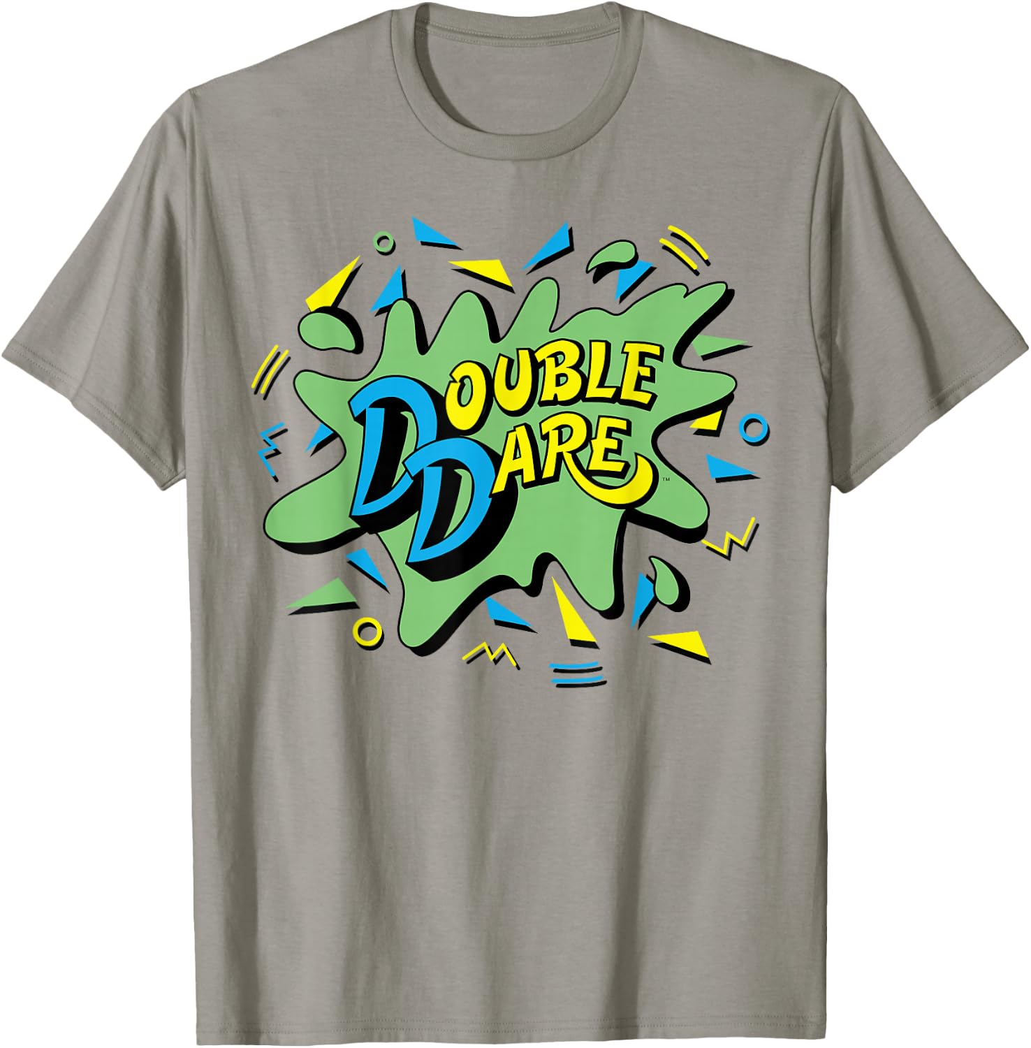 Nickelodeon Double Dare TV Show Logo T-Shirt - T-Shirt | Sand