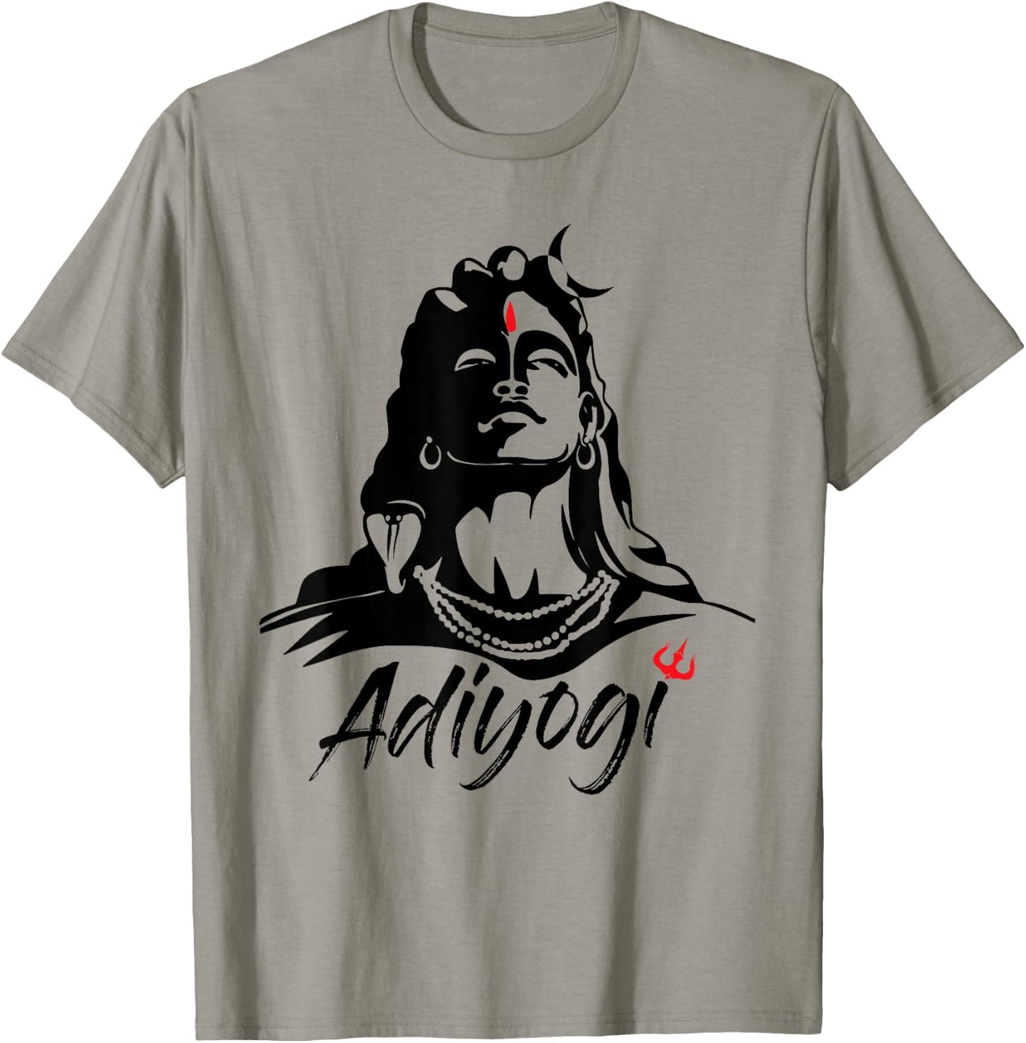 Adiyogi or Adhi Yogi Shiva Mahadev Aum Hindu Maha Shivratri T-Shirt - T-Shirt | Sand