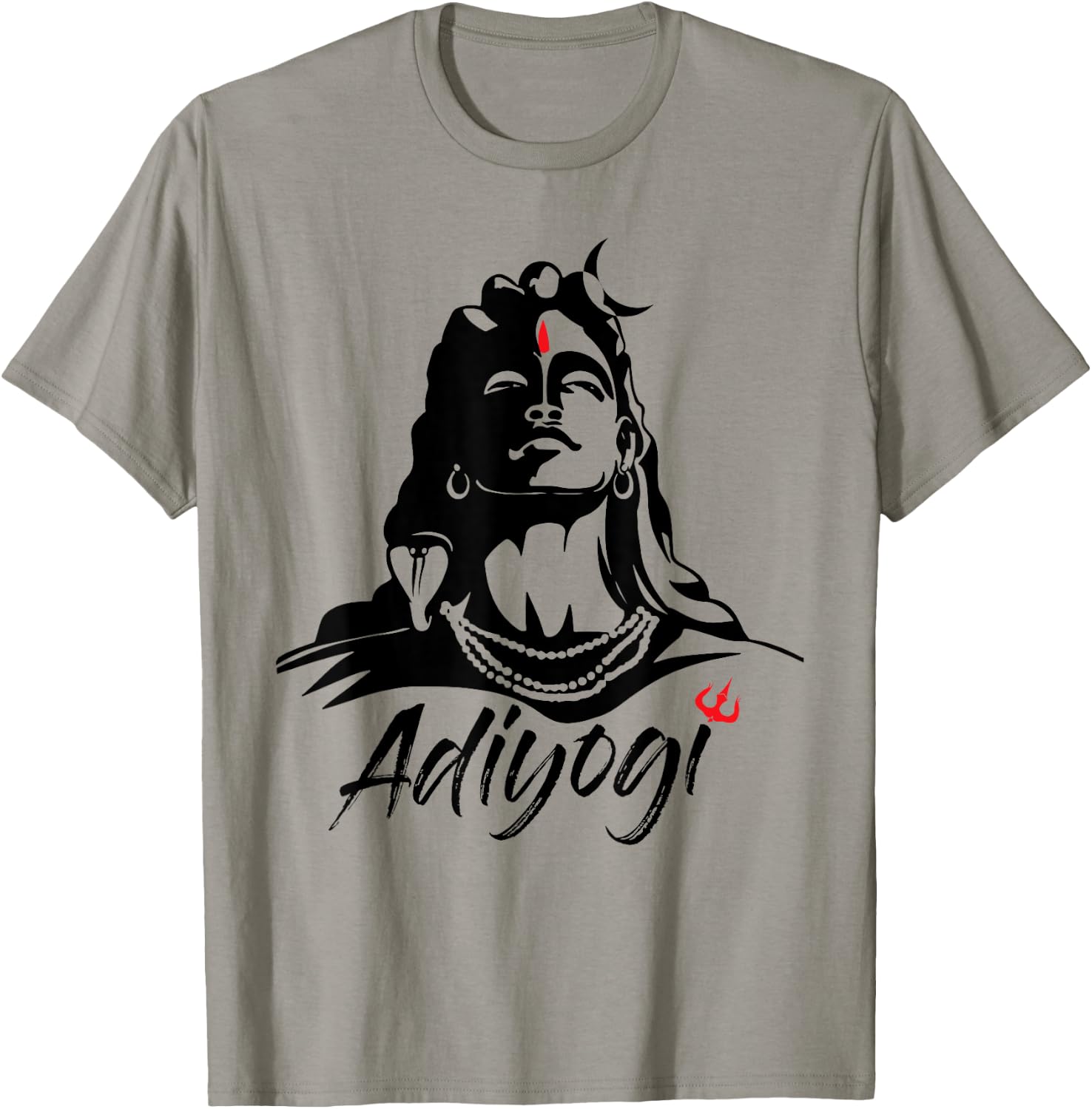 Adiyogi or Adhi Yogi Shiva Mahadev Aum Hindu Maha Shivratri T-Shirt - T-Shirt | Sand