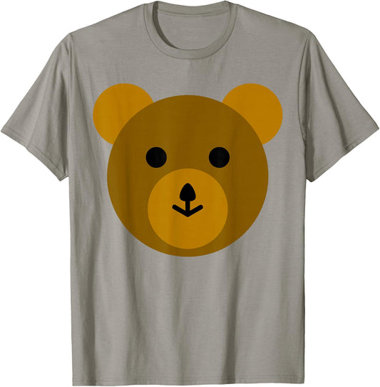 Cute Brown Bear Teddy-Bear T-Shirt - T-Shirt | Sand