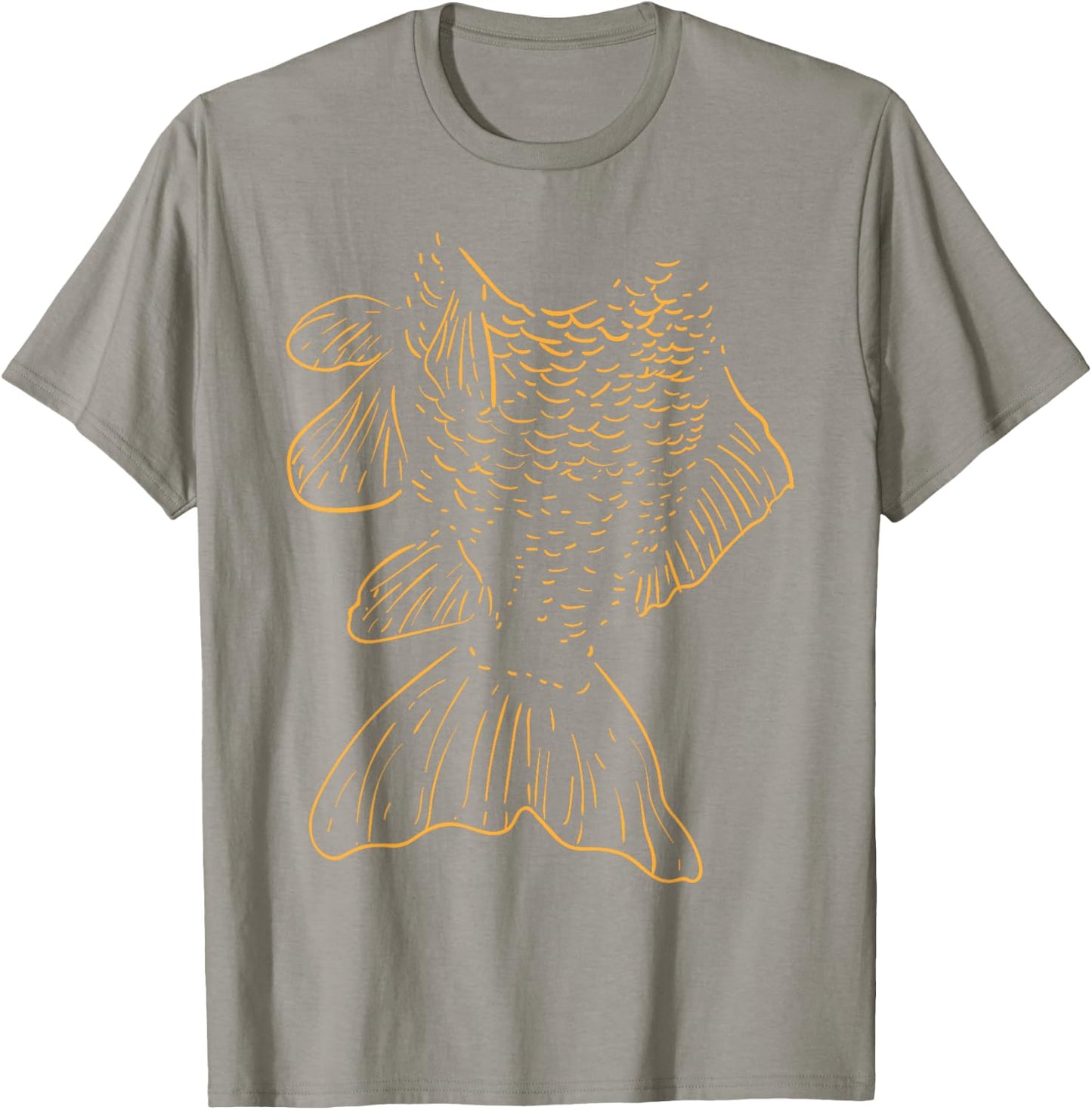 Goldfish Funny Animal Lazy DIY Costume Easy Halloween T-Shirt - T-Shirt | Sand