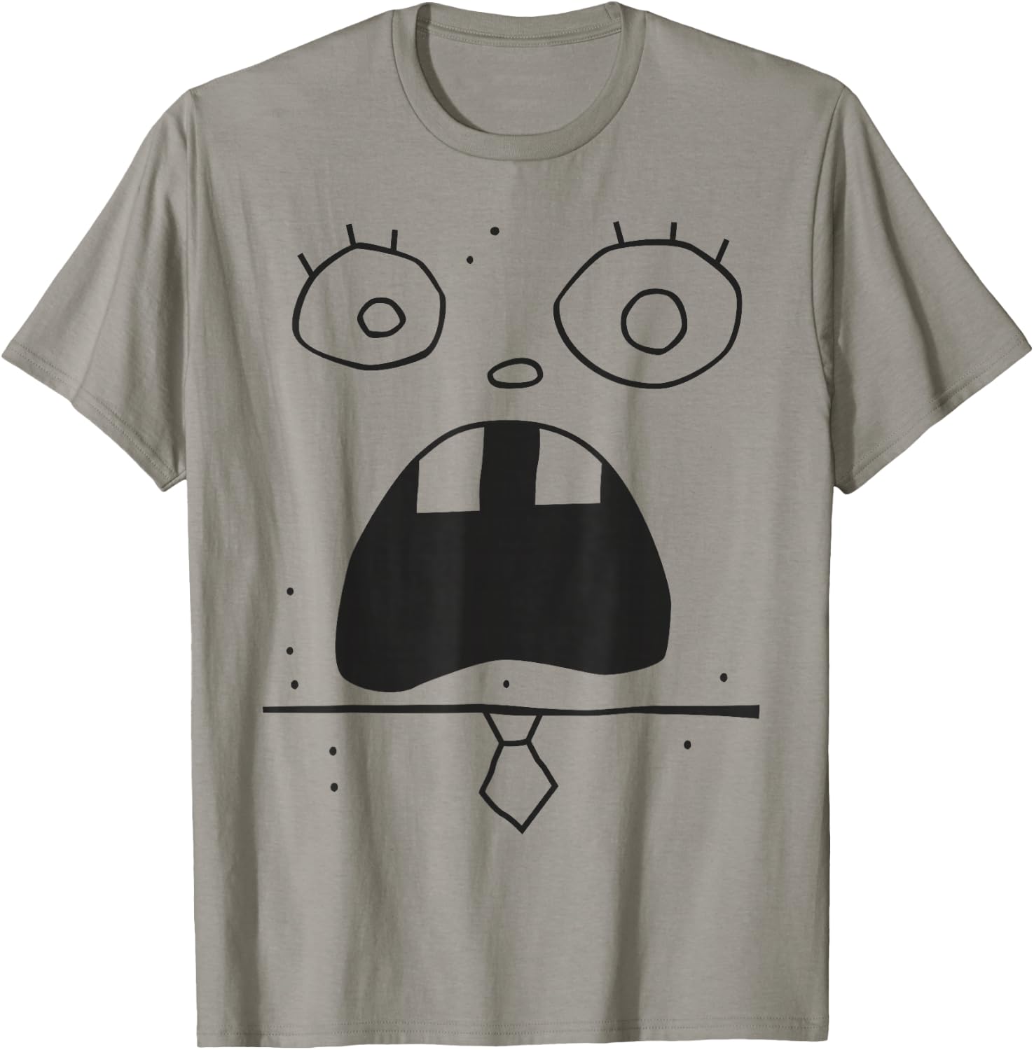 SpongeBob SquarePants Doodle Bob Face Costume T-Shirt - T-Shirt | Sand
