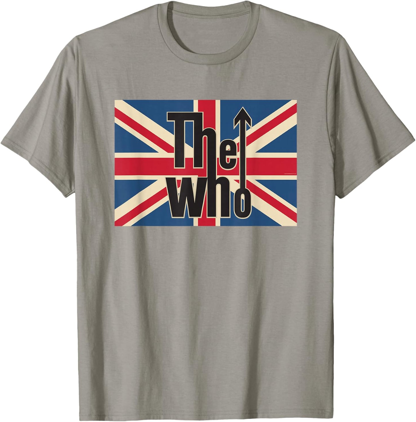 The Who Official Union Jack Flag Logo T-Shirt - T-Shirt | Sand