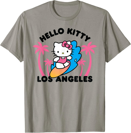 Hello Kitty Los Angeles Surfing T-Shirt - T-Shirt | Sand