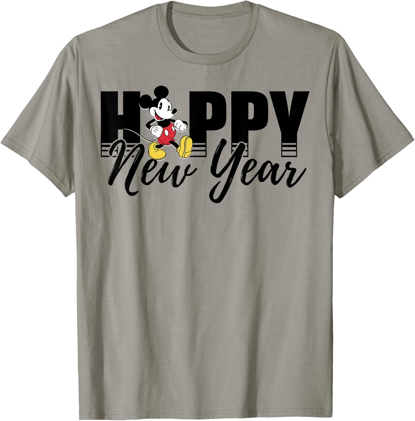 Disney New Year's Mickey Mouse Happy New Year T-Shirt - T-Shirt | Sand