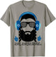 Funny Hanukkah Rapper DJ Gift Chanukah Dr. Dreidel T-Shirt - T-Shirt | Sand
