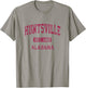 Huntsville Alabama AL Vintage Athletic Sports Design T-Shirt - T-Shirt | Sand