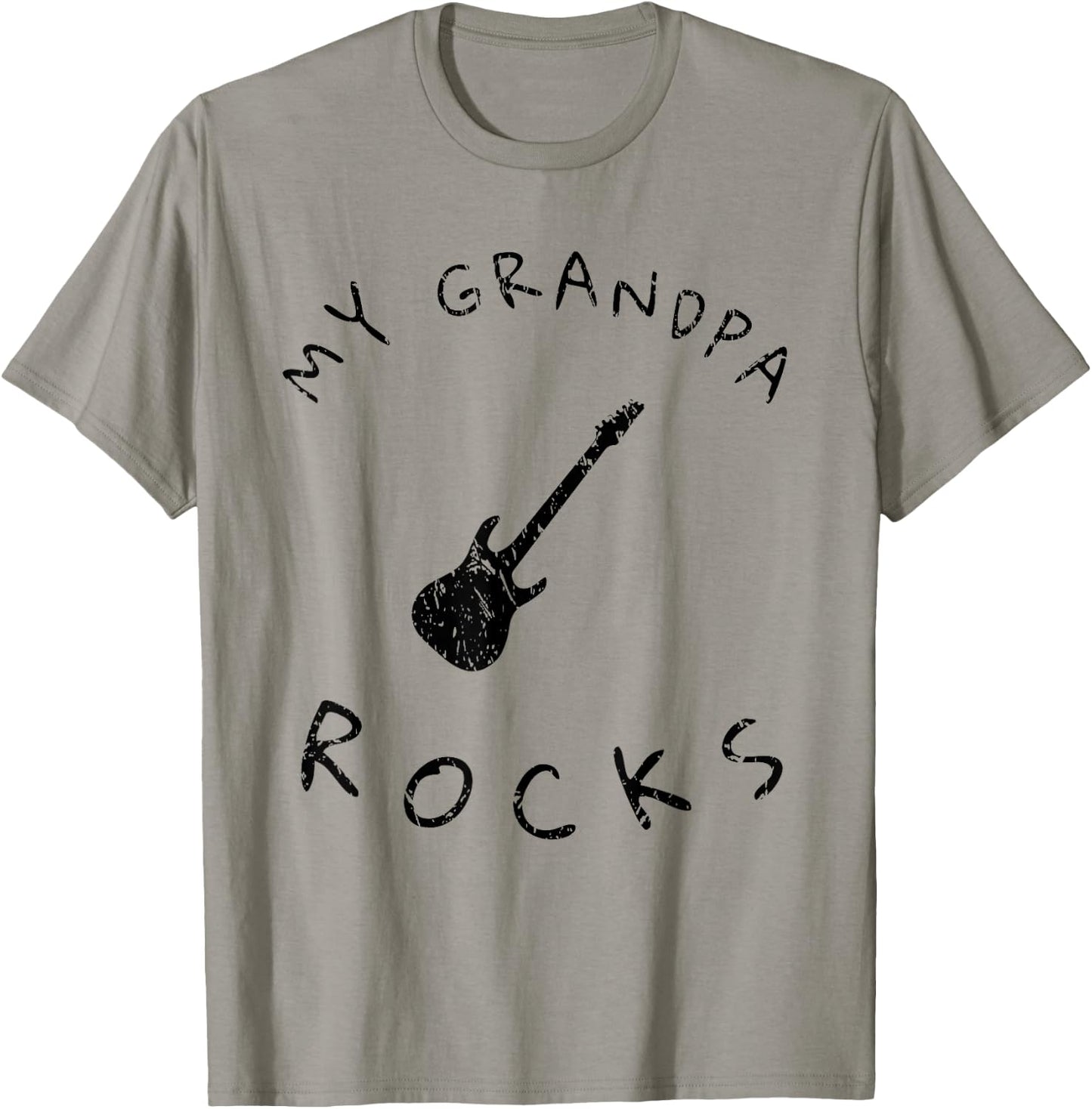 My Grandpa Rocks T Shirt T-Shirt - T-Shirt | Sand