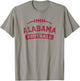 Alabama Football Distressed Vintage T-Shirt - T-Shirt | Sand