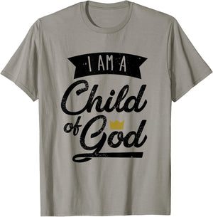 I Am A Child Of God T Shirt Gift Christian Men & Women T-Shirt - T-Shirt | Sand