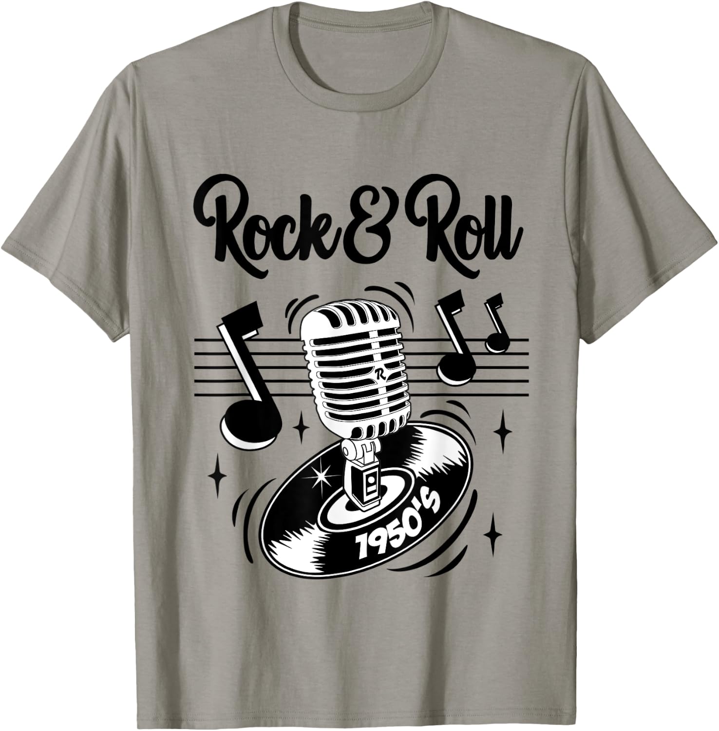 Rockabilly Rocker Clothes 50s Sock Hop Greaser 1950s Doo Wop T-Shirt - T-Shirt | Sand