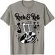 Rockabilly Rocker Clothes 50s Sock Hop Greaser 1950s Doo Wop T-Shirt - T-Shirt | Sand