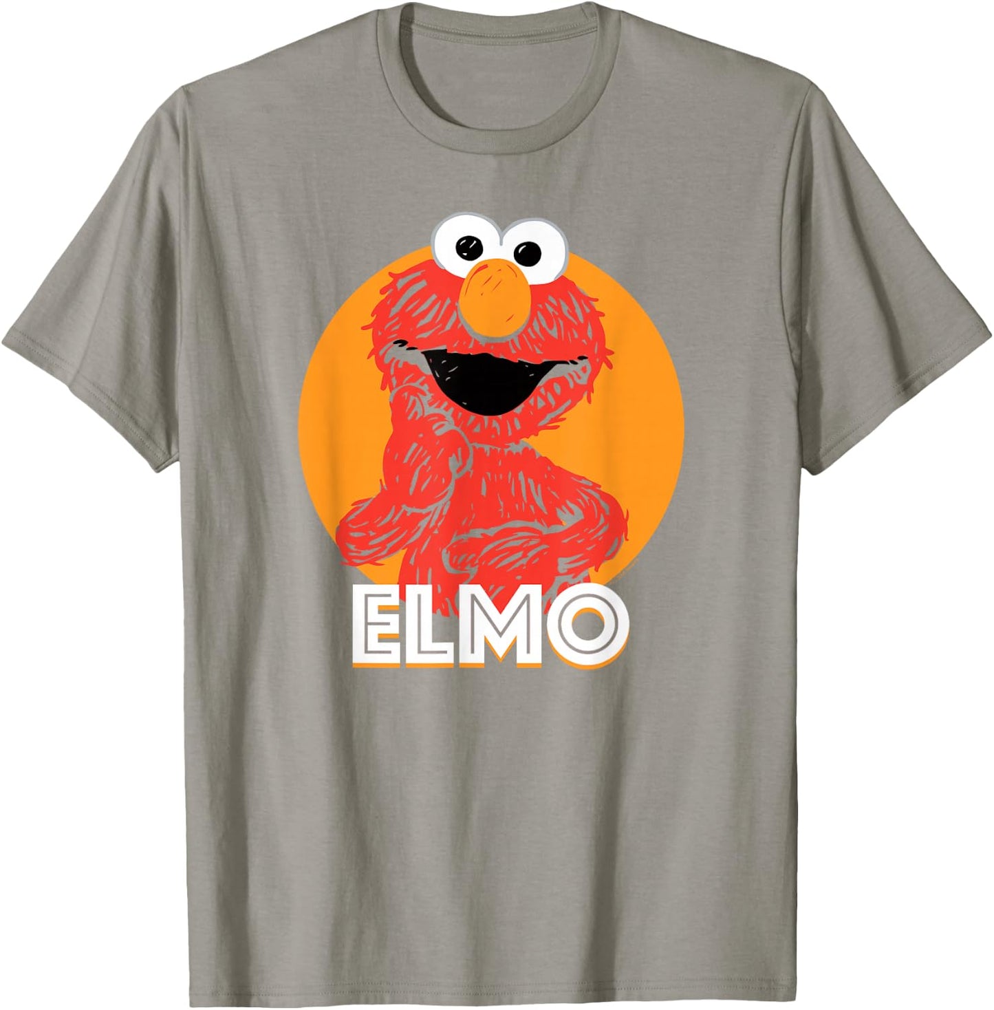 Sesame Street Elmo Scribble T-Shirt - T-Shirt | Sand