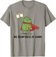 We Reinforce At Dawn First Then Board Reward Frog T-Shirt - T-Shirt | Sand