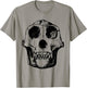 Neanderthal Skull Anthropologist T-Shirt - T-Shirt | Sand