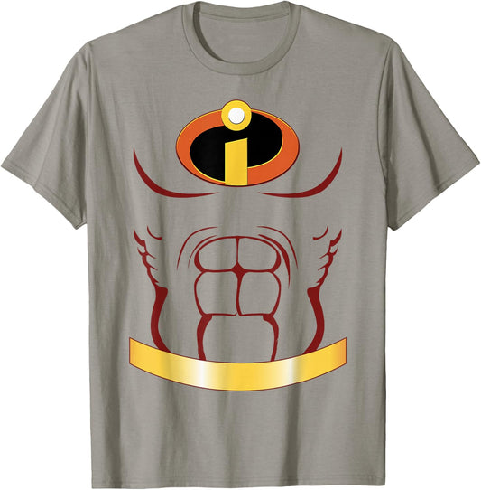 Disney Pixar The Incredibles Halloween Superhero Costume T-Shirt - T-Shirt | Sand