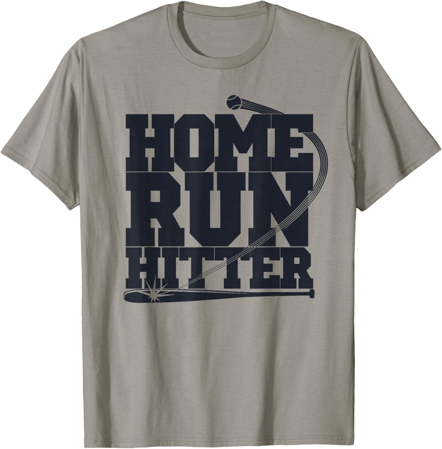 Home Run Hitter Baseball Player Baseball Lover T-Shirt - T-Shirt | Sand