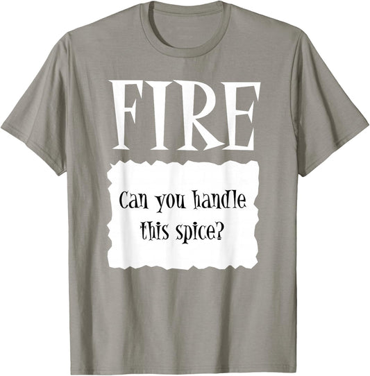 FIRE - Hot Packet Halloween Taco Costume T-Shirt - T-Shirt | Sand