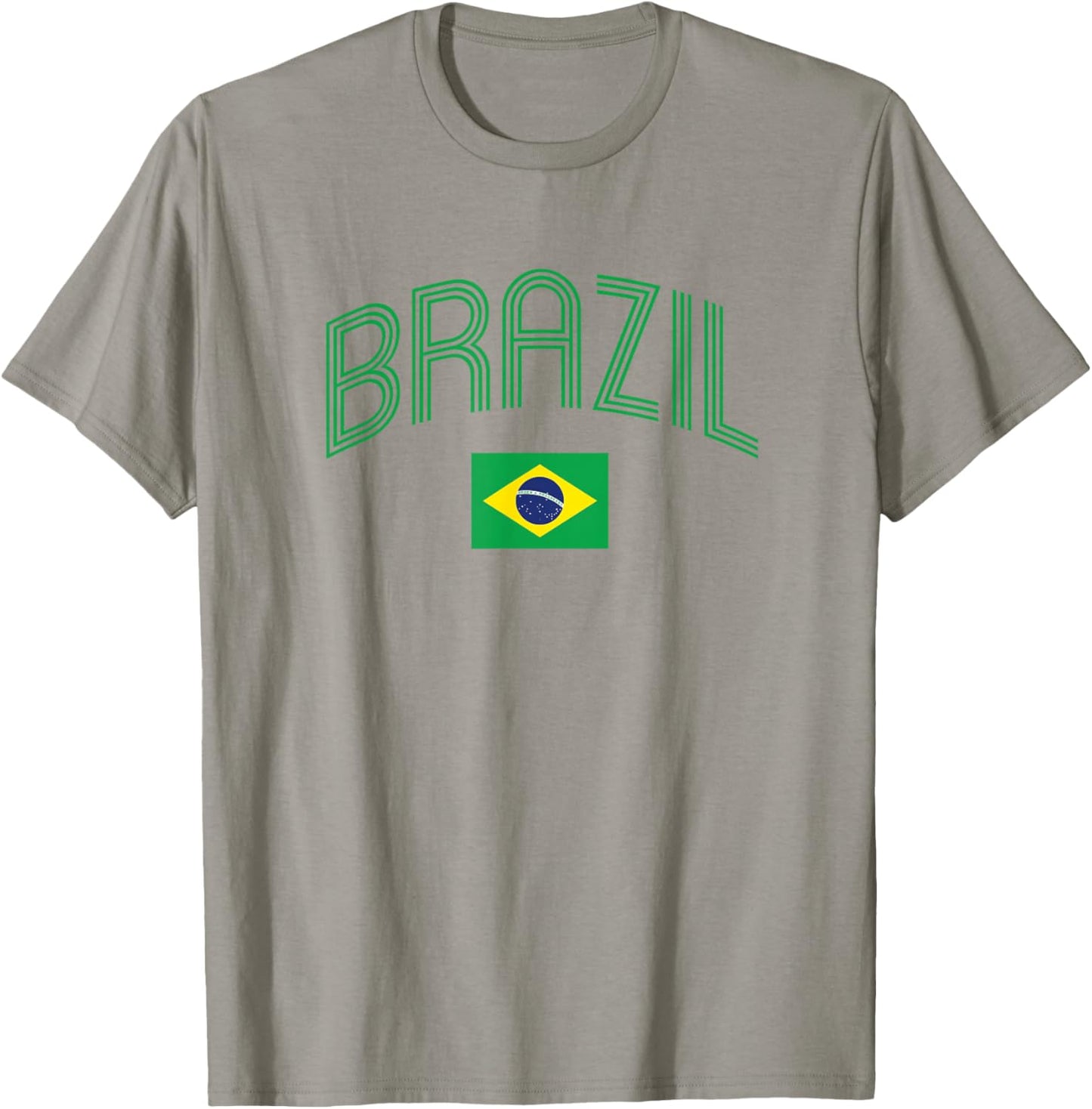 Brasil Flag Brazil Kids Retro Brazilian Souvenir T-Shirt - T-Shirt | Sand