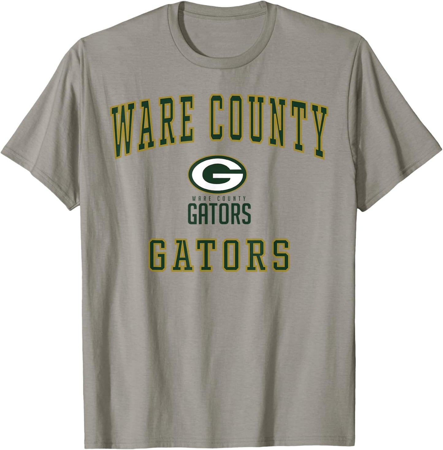 Ware County High School Gators C1 T-Shirt - T-Shirt | Sand